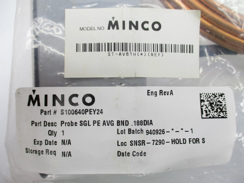 MINCO ST-AV81H S100640PEY24 NSMP