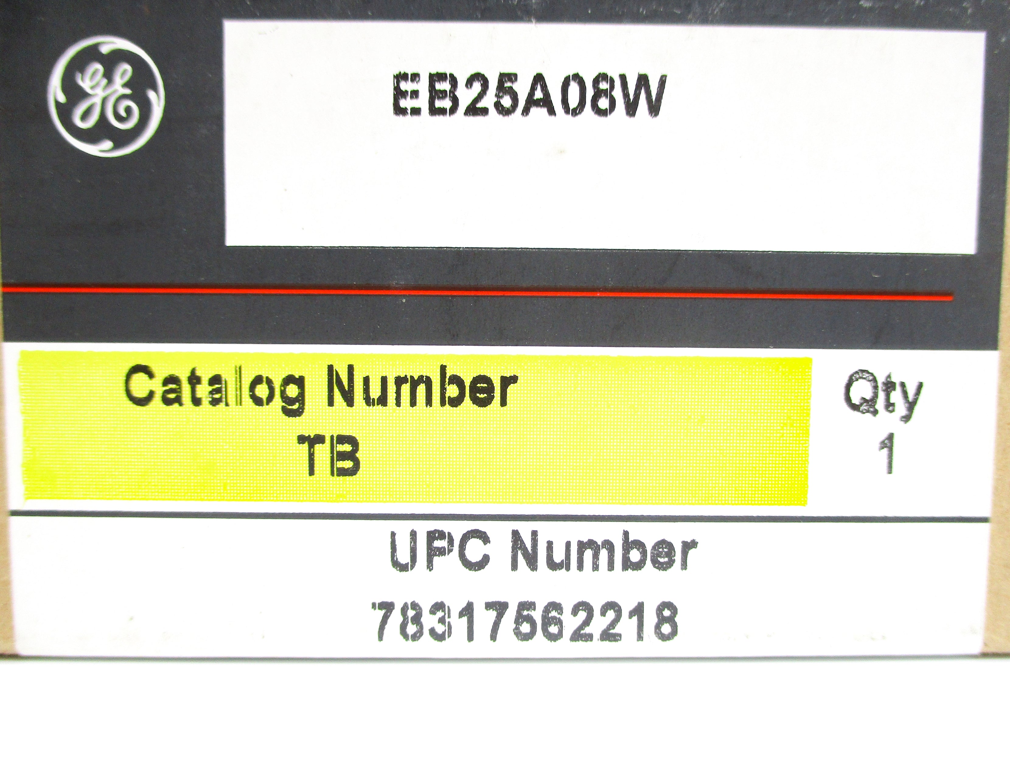 GENERAL ELECTRIC EB25A08W NSMP