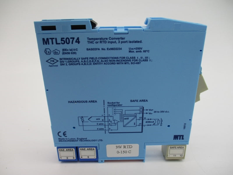 MEASUREMENT TECHNOLOGY MTL5074 20-35VDC NSMP