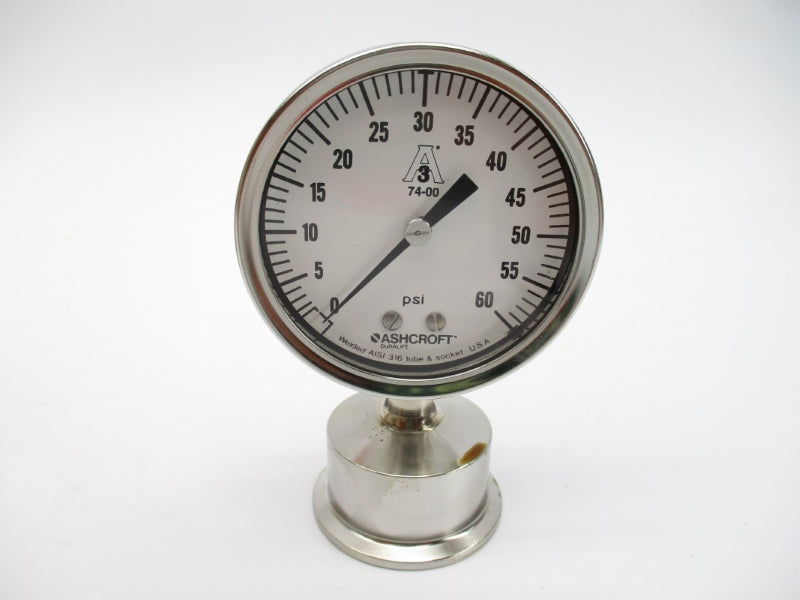 ASHCROFT 251032S15L 60PSI 2-1/2" NSMP