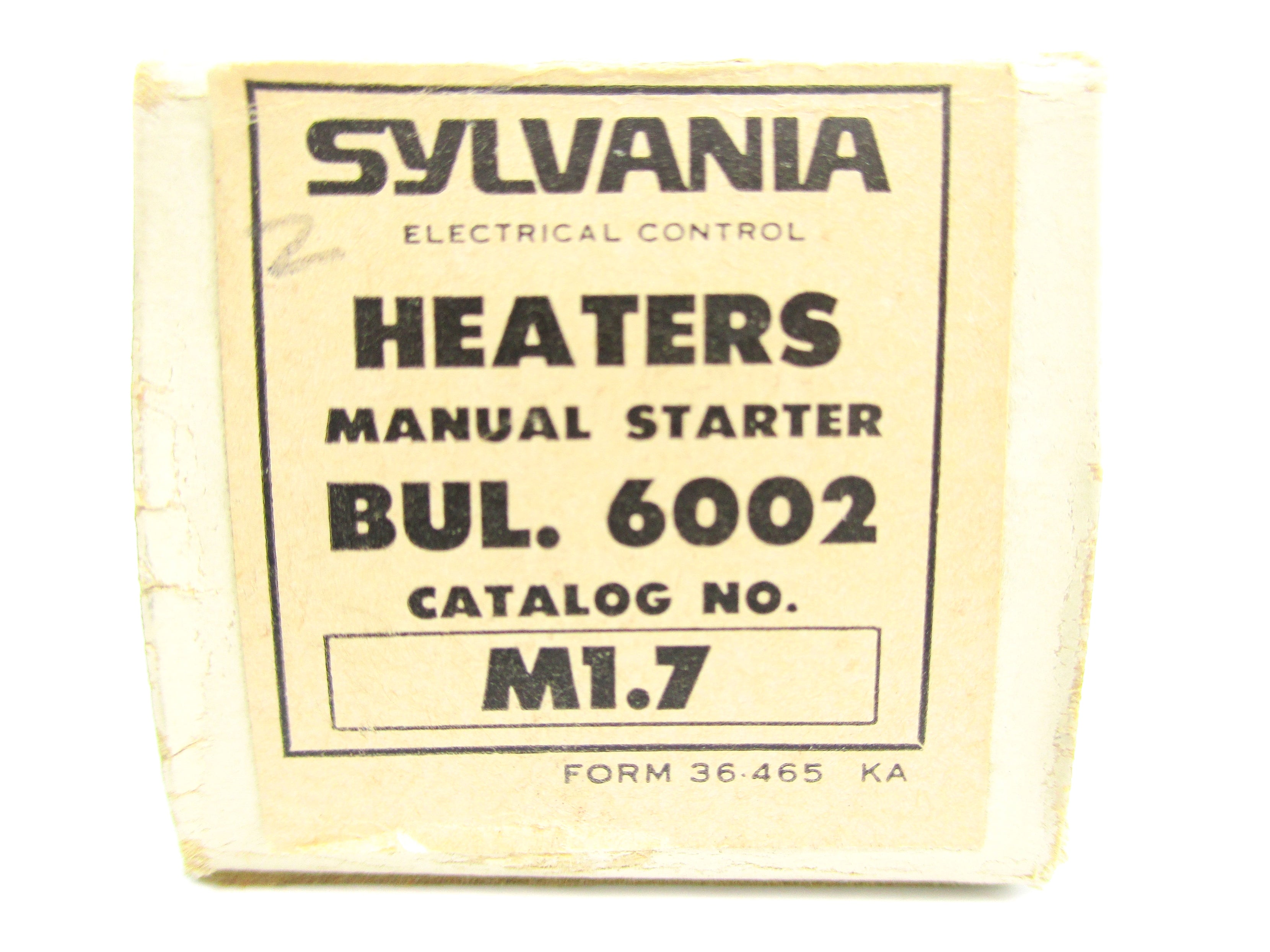 SYLVANIA M1.7 (PKG OF 2) NSMP