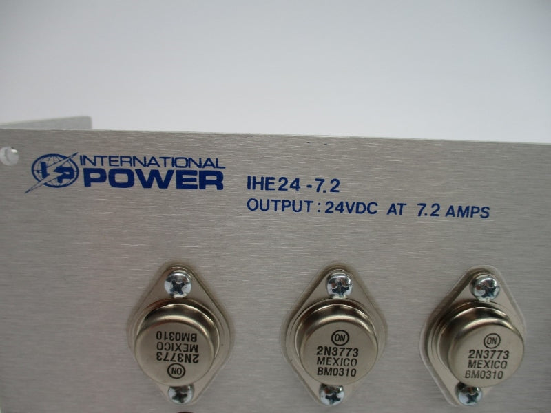 INTERNATIONAL POWER IHE24-7.2 24VDC 7.2A NSMP