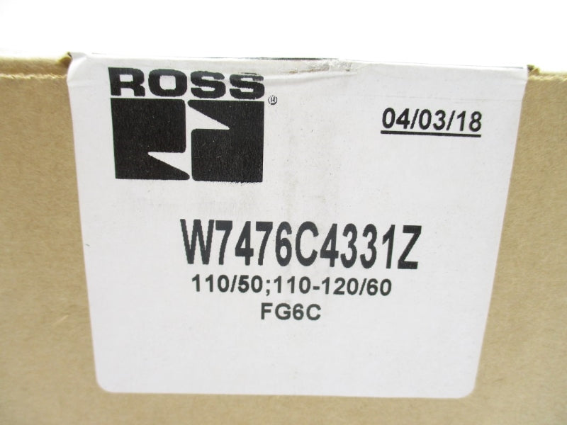 ROSS W7476C4331Z 110/120V NSFS
