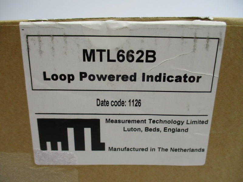 MEASUREMENT TECHNOLOGY MTL662B 30V NSMP