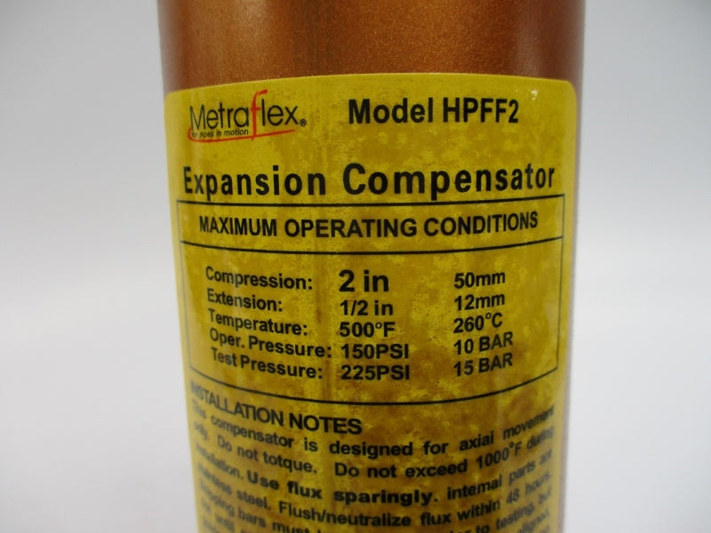 METRAFLEX HPFF2 225PSI 2" NSNP