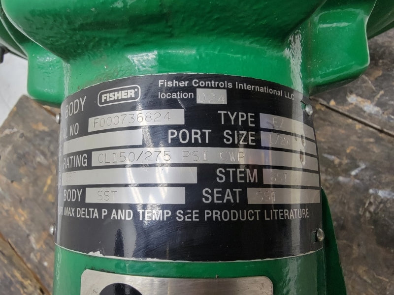 FISHER DVC6200HW2 TYPE EZ 30VDC 145PSI 3/4" NSNP