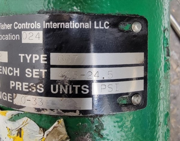 FISHER DVC6200HW2 TYPE EZ 30VDC 145PSI 3/4" NSNP