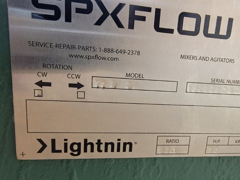 LIGHTNIN SPX FLOW 77S30 NSMP