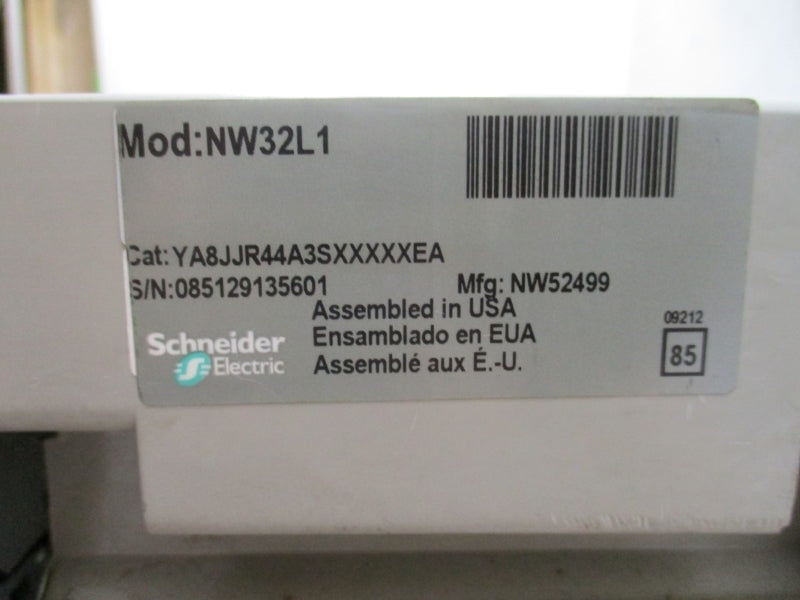 SCHNEIDER ELECTRIC NW32L1 YA8JJR44A3SXXXXXEA 635V 3200A NSNP