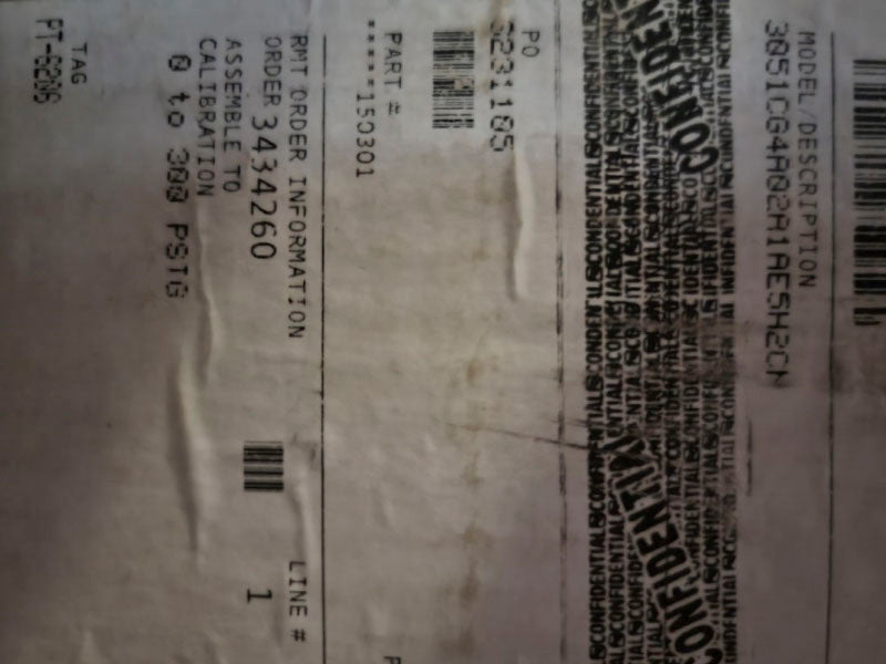 ROSEMOUNT 3051CG4A02A1AE5H2CN 10.5-55VDC 300PSI NSMP