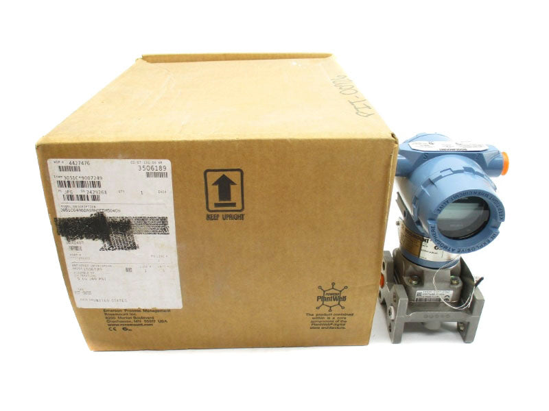 ROSEMOUNT 3051CG4A02A1AH2E5M5Q4CN 10.5-55VDC 300PSI NSMP