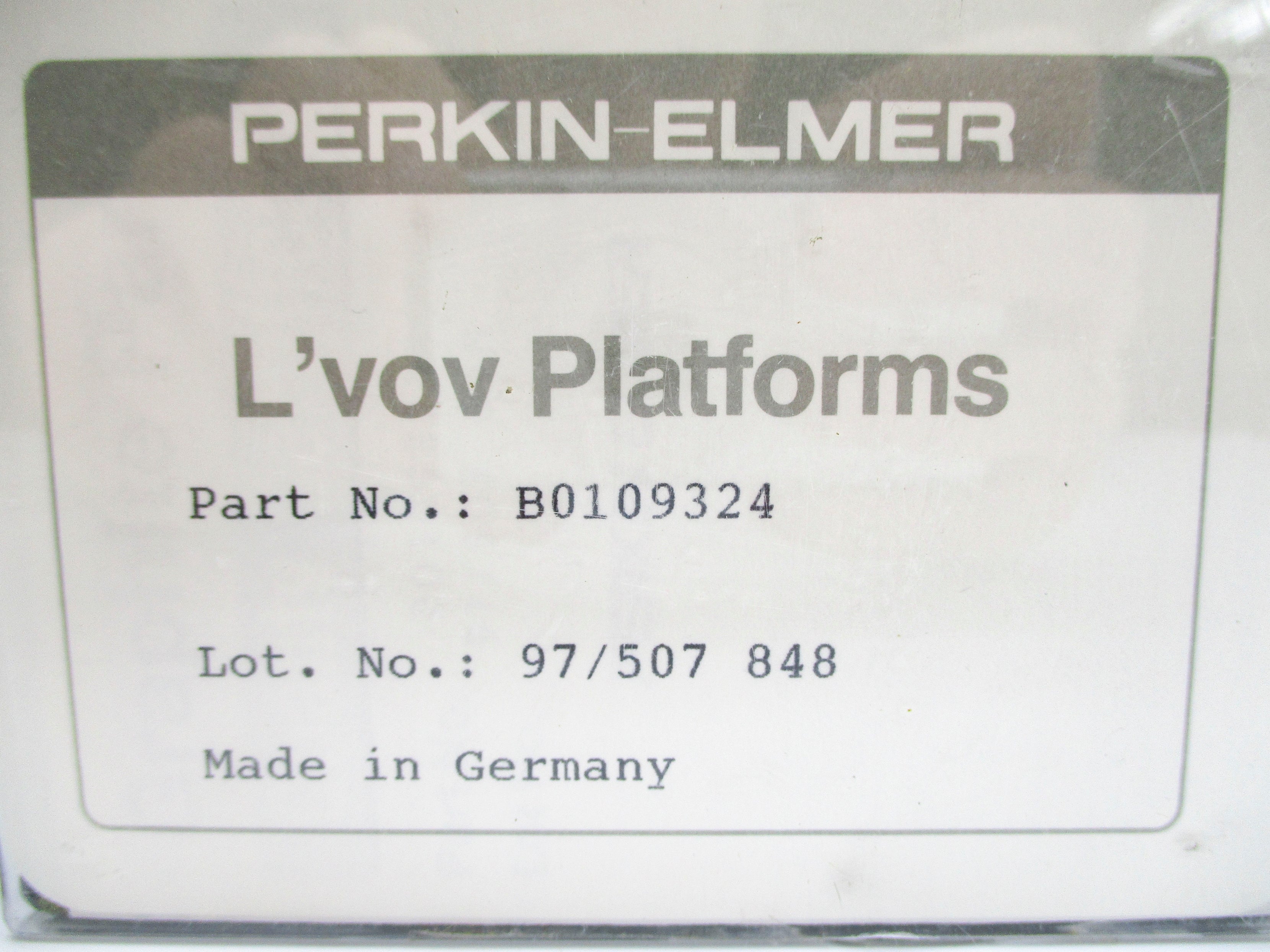 PERKIN-ELMER B0109324 (PKG OF 10) NSMP