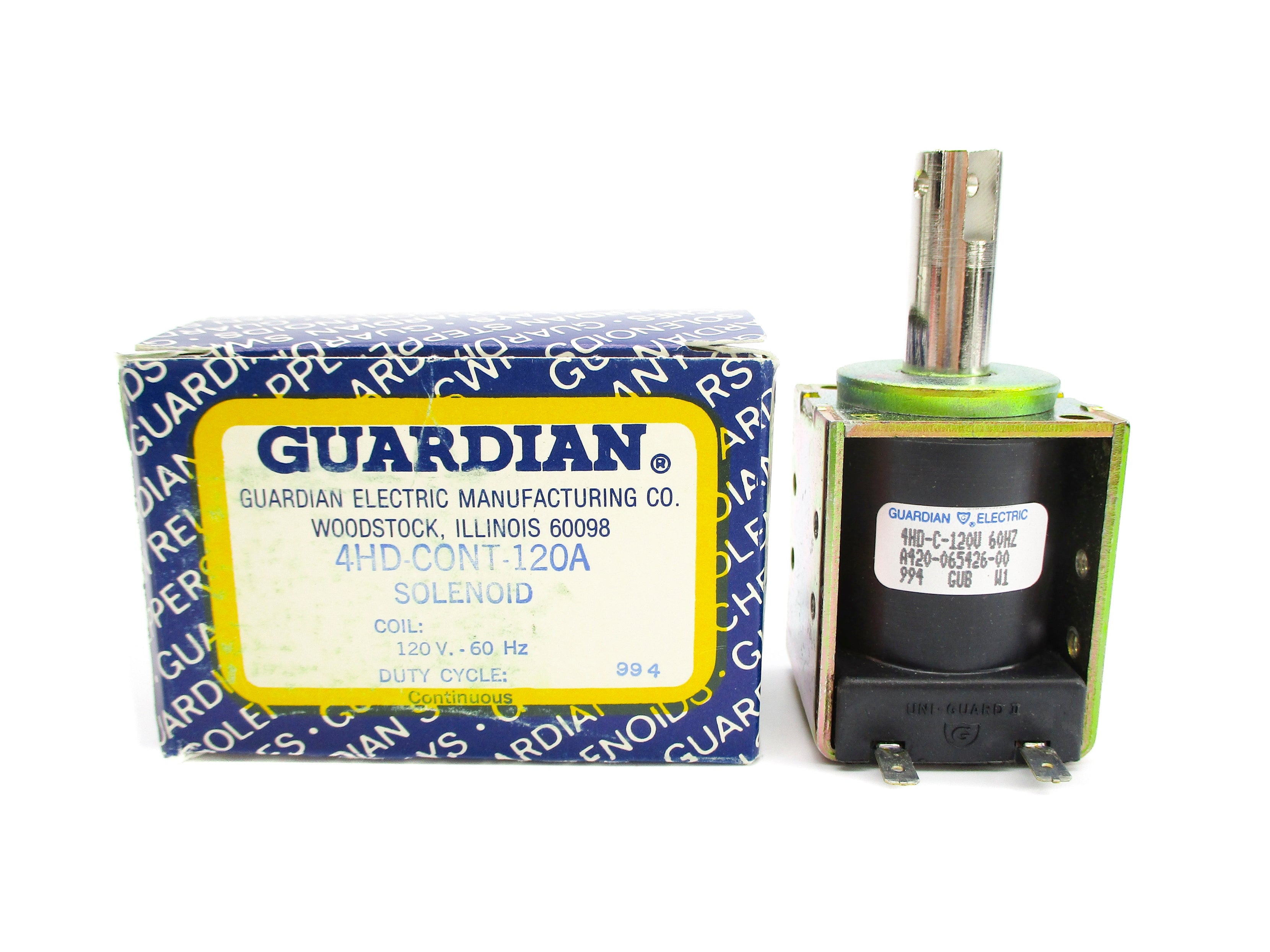 GUARDIAN ELECTRIC 4HD-CONT-120A NSMP