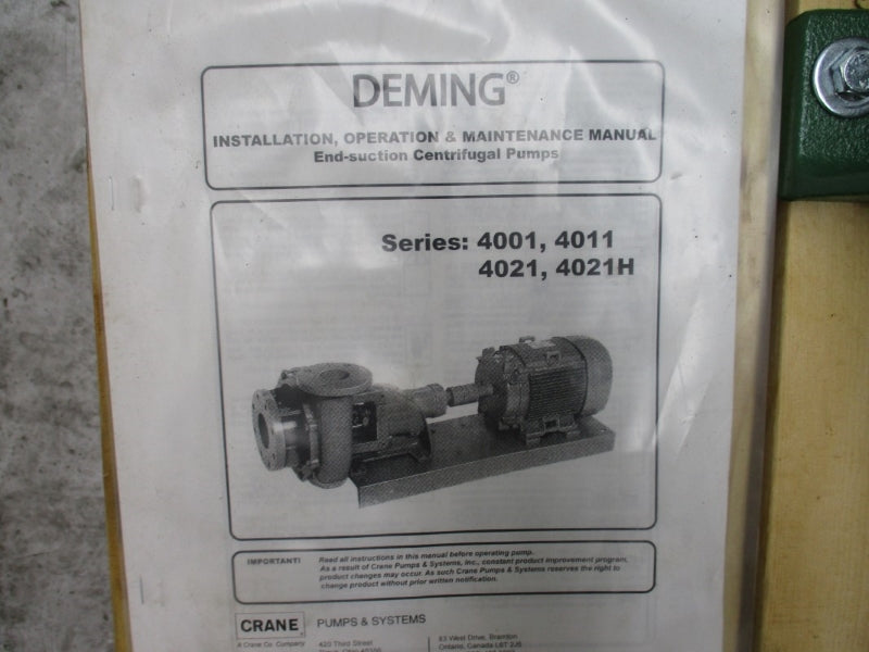 DEMING EY1289.1 4021 20710400 150PSI NSNP