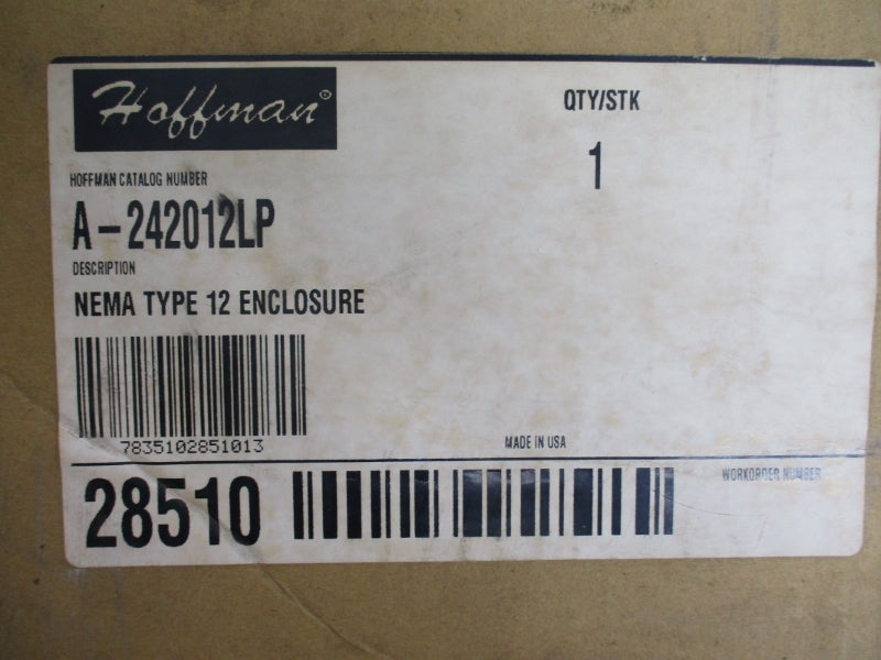 HOFFMAN A-242012LP NSMP