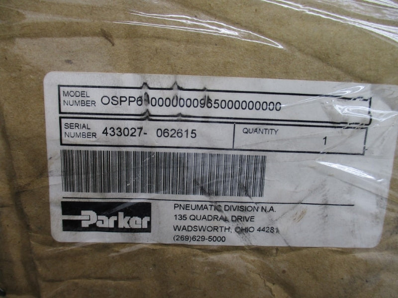 PARKER OSPP630000000965000000000 NSMP