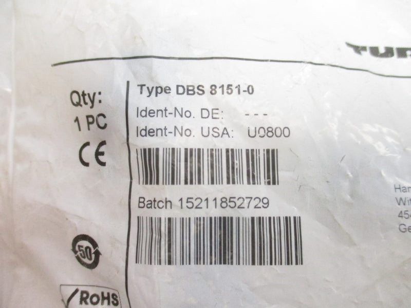 TURCK DBS8151-0 U0800 NSMP