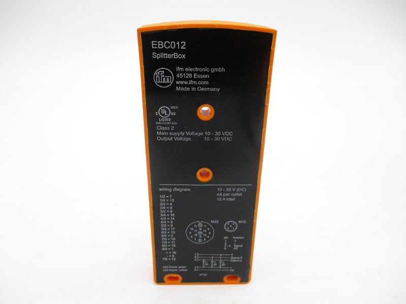 IFM EFECTOR EBC012 10-30VDC NSMP
