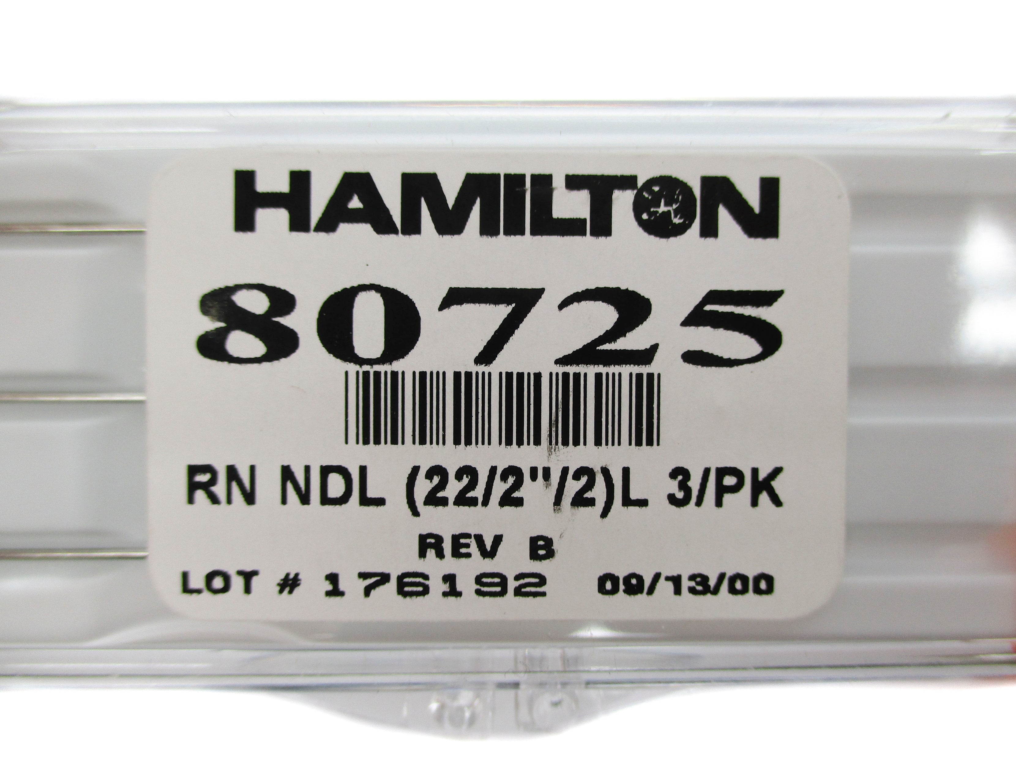HAMILTON 80725 (PKG OF 3) NSMP