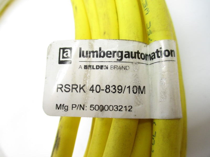 LUMBERG AUTOMATION RSRK40-839/10M 500003212 NSNP