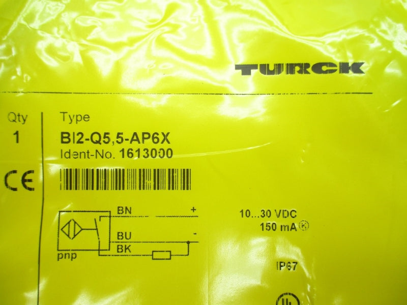 TURCK BI2-Q5,5-AP6X 1613000 10-30VDC NSMP