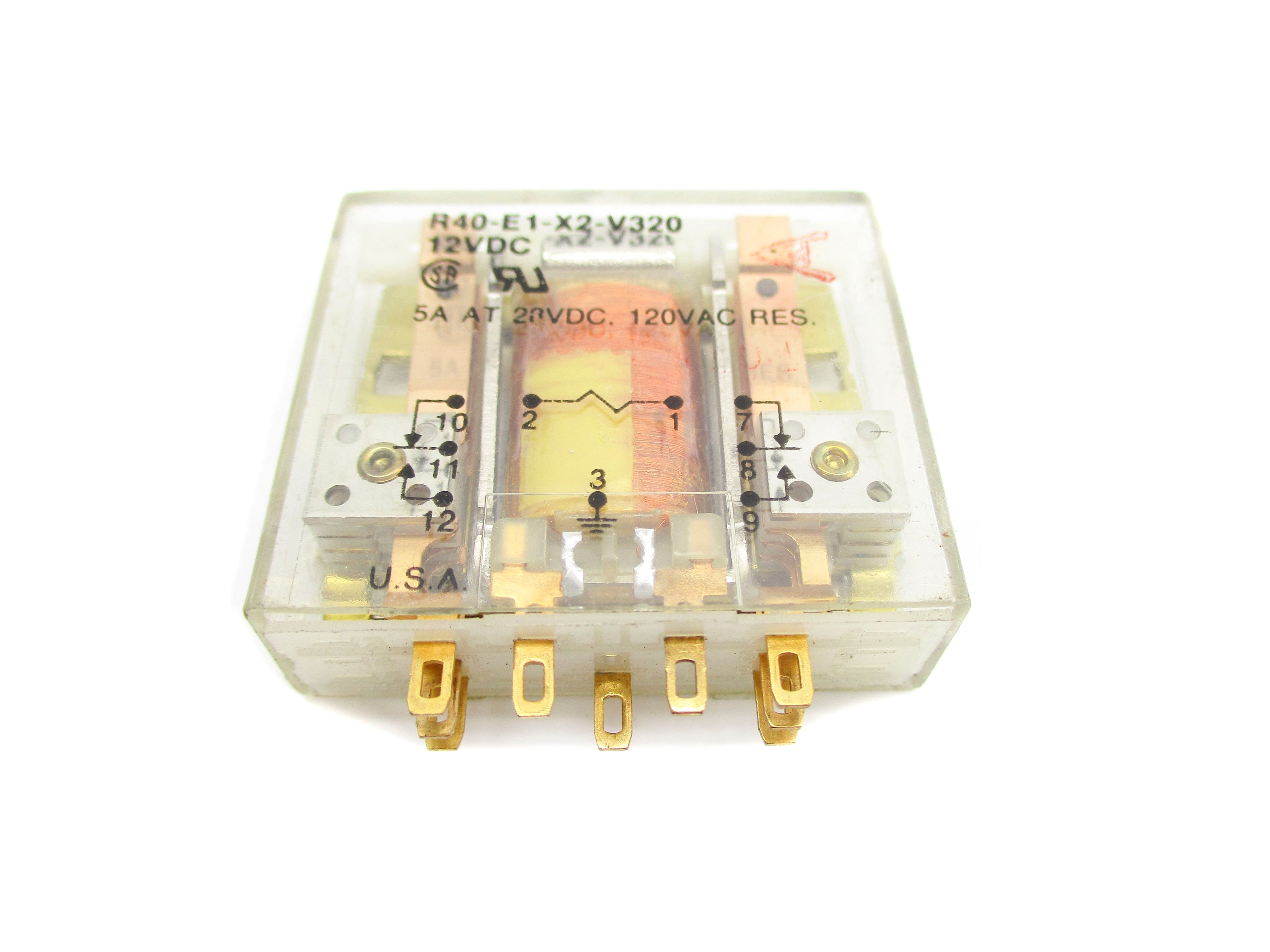POTTER & BRUMFIELD R40-E1-X2-V320 12VDC NSNP