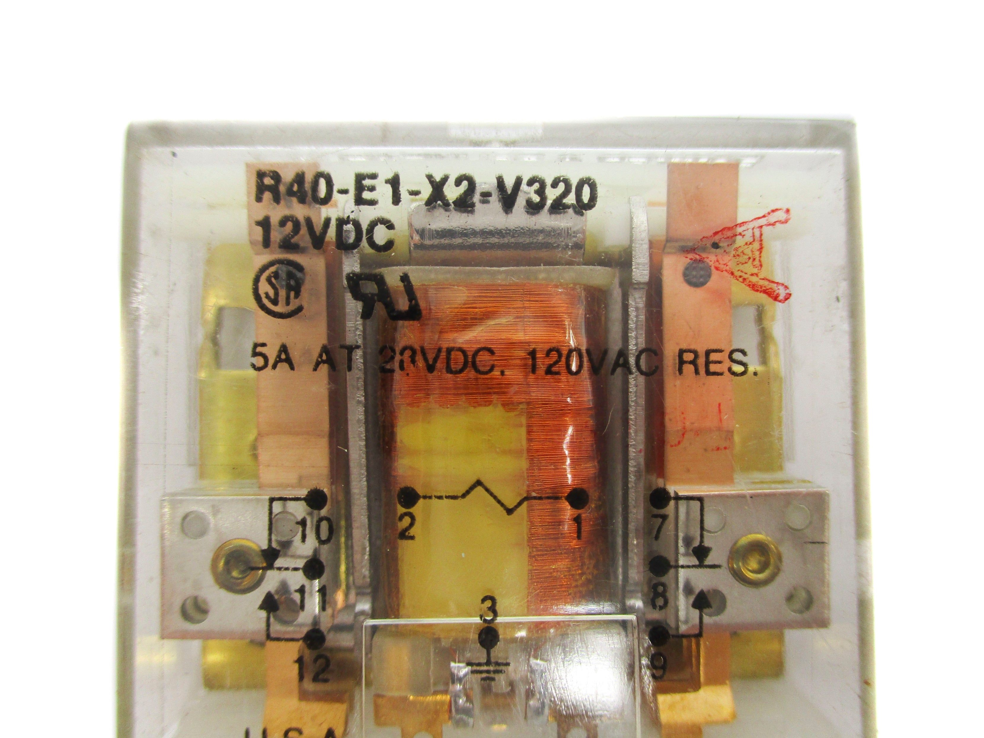 POTTER & BRUMFIELD R40-E1-X2-V320 12VDC NSNP