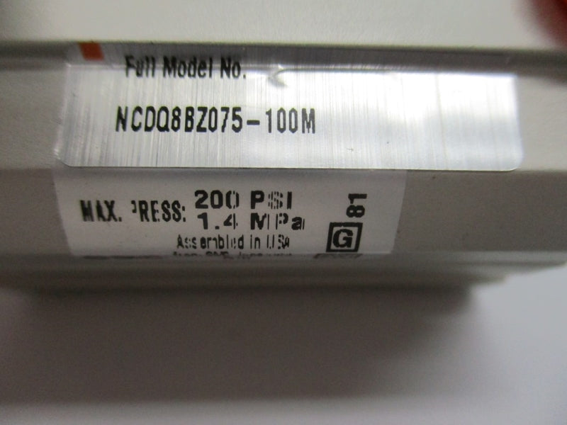 SMC NCDQ8BZ075-100M 200PSI NSNP