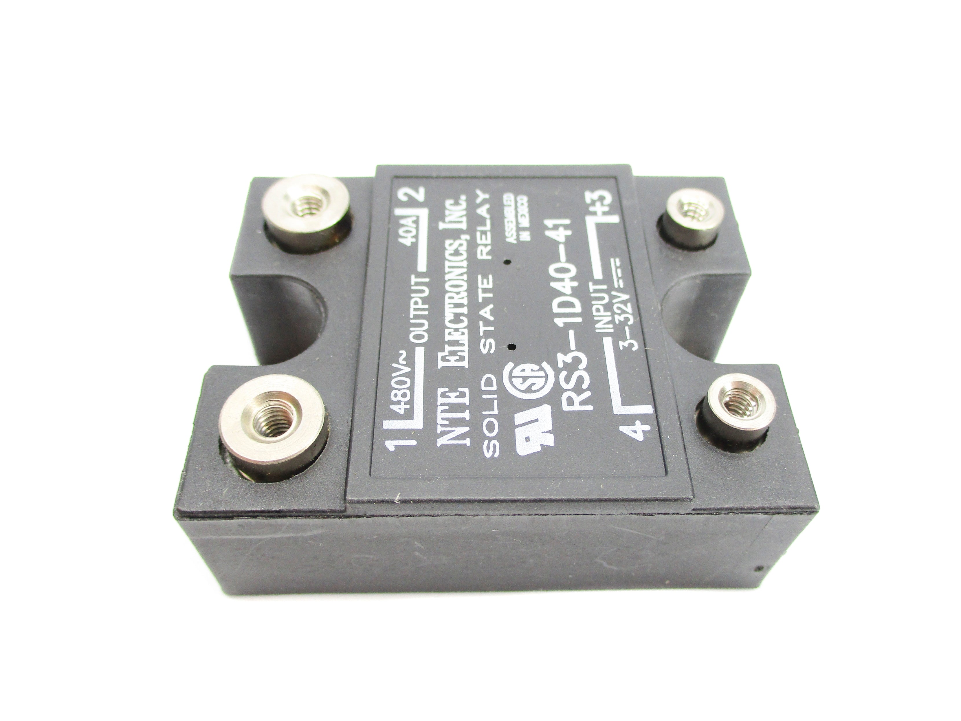 NTE ELECTRONICS RS3-1D40-41 40A 480V 3-32V NSNP