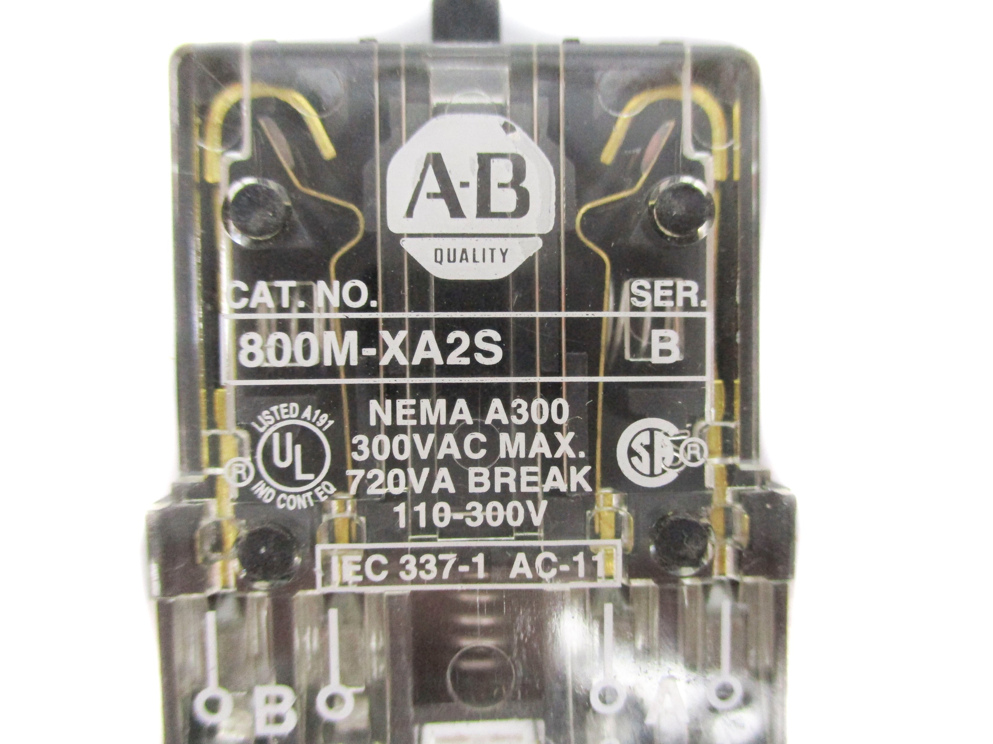 INDUSTRIAL SPARE PART 800M-XA2S SER. B NSNP