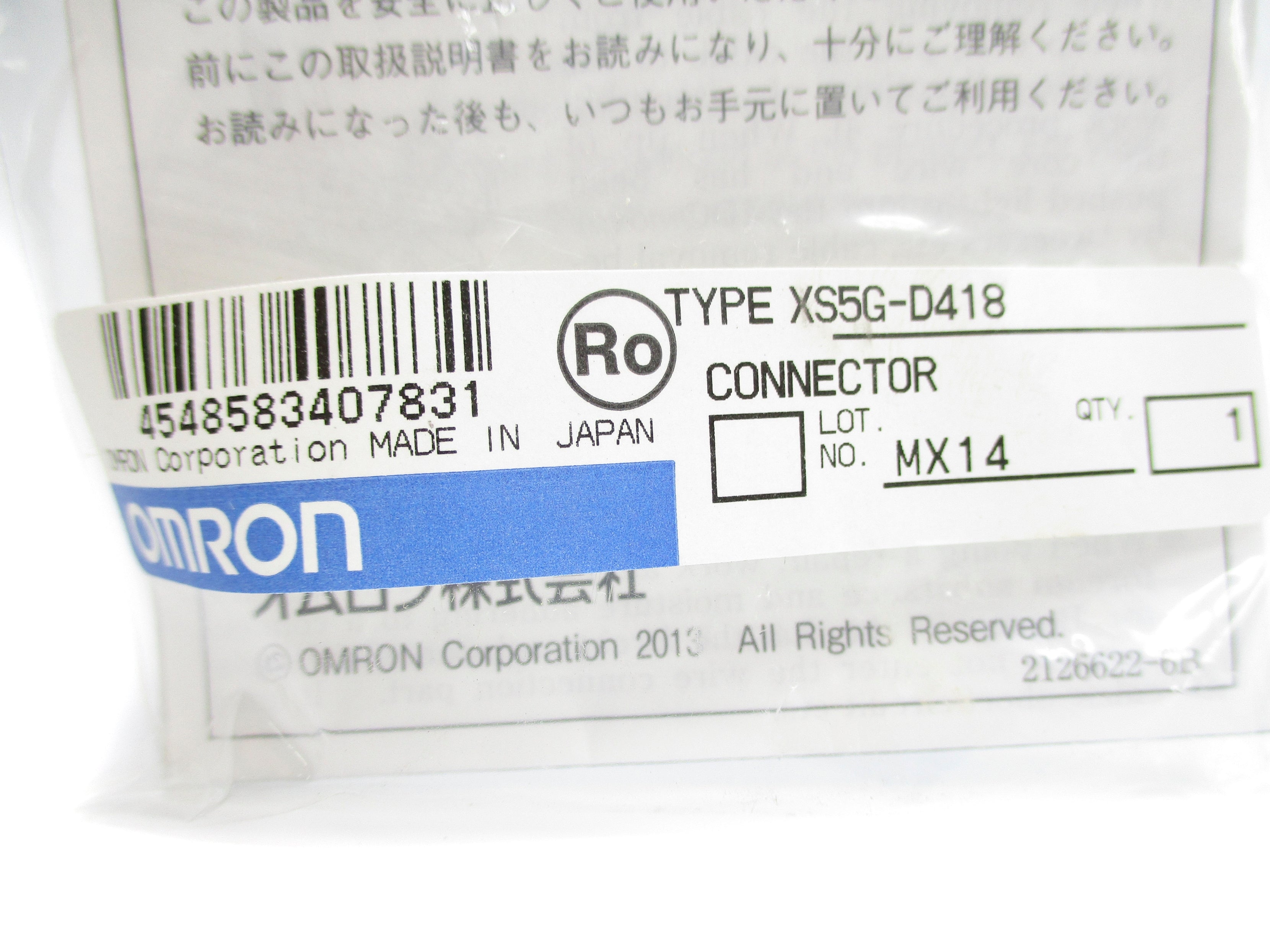 OMRON XS5G-D418 NSMP