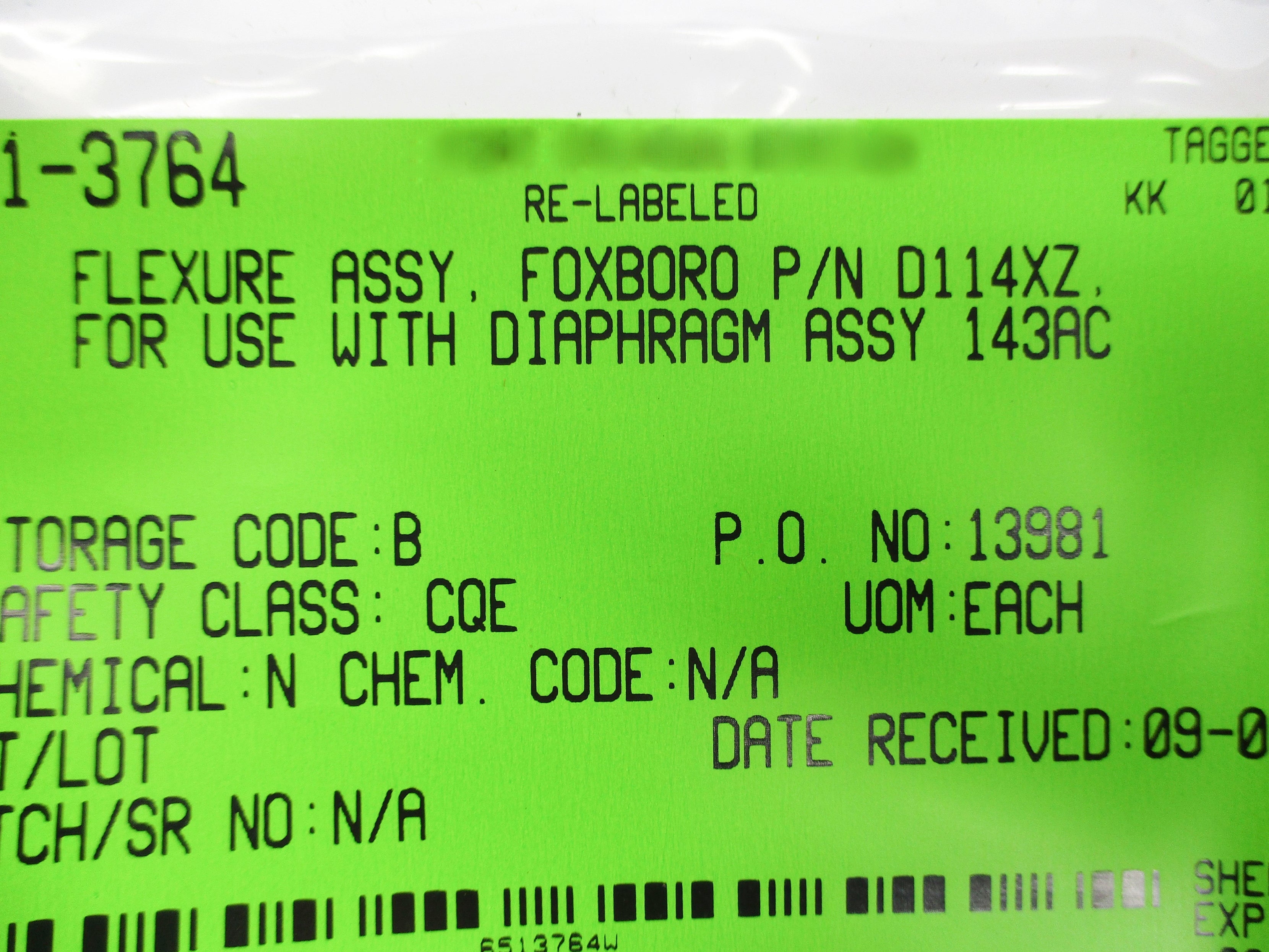 FOXBORO D114XZ NSNP