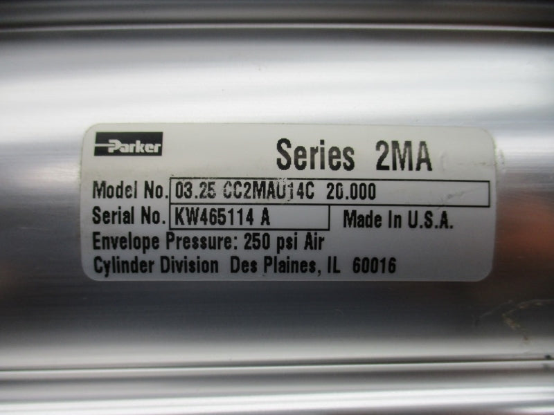 PARKER 03.25CC2MAU14C20.000 SER. 2MA 250PSI NSNP