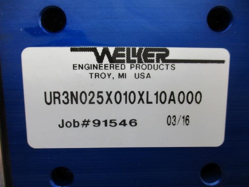 WELKER UR3N025X010XL10A000 NSNP