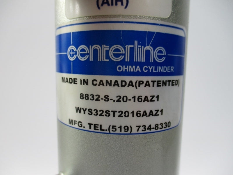 CENTERLINE 8832-S-.20-16AZ1 WYS32ST2016AAZ1 NSNP