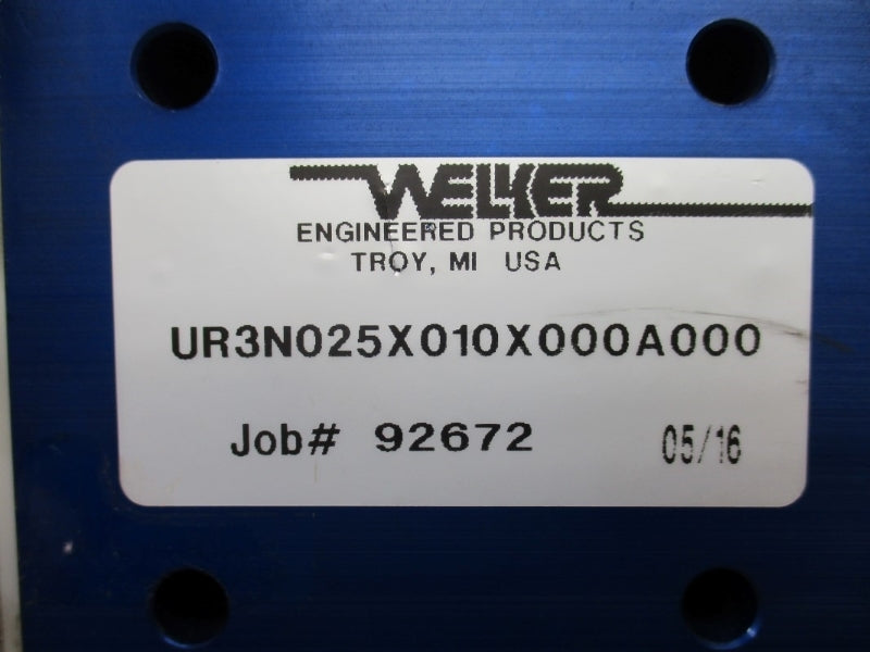 WELKER UR3N025X010X000A000 NSNP