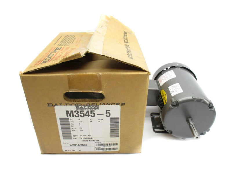 BALDOR M3545-5 575V 1.4A NSMP