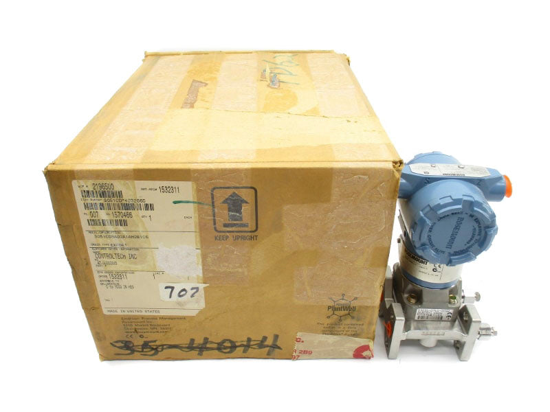 ROSEMOUNT 3051CD3A02A1AH2B1C6 10.5-42.4VDC 3626PSI NSMP