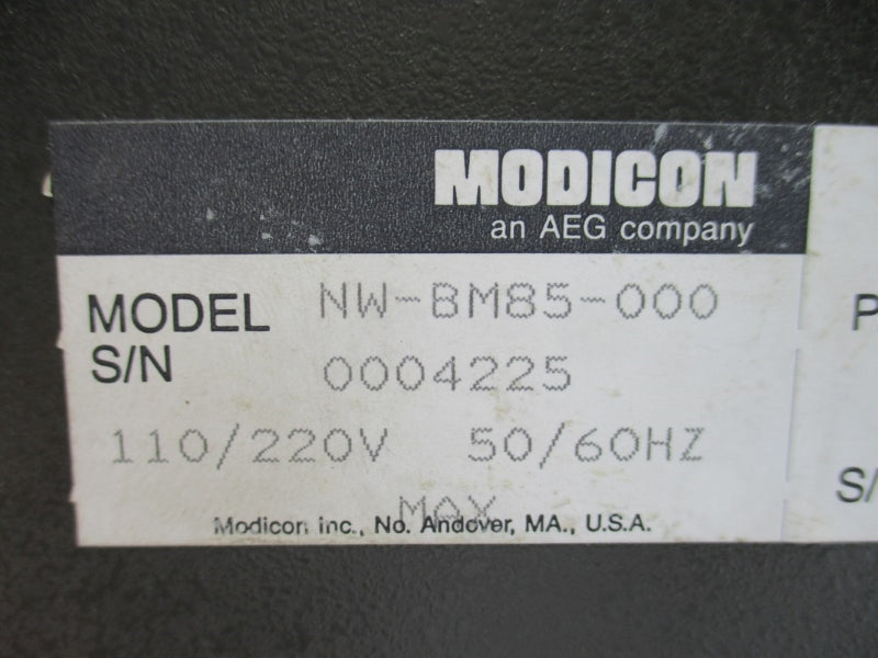 MODICON NW-BM85-000 110/220V NSMP