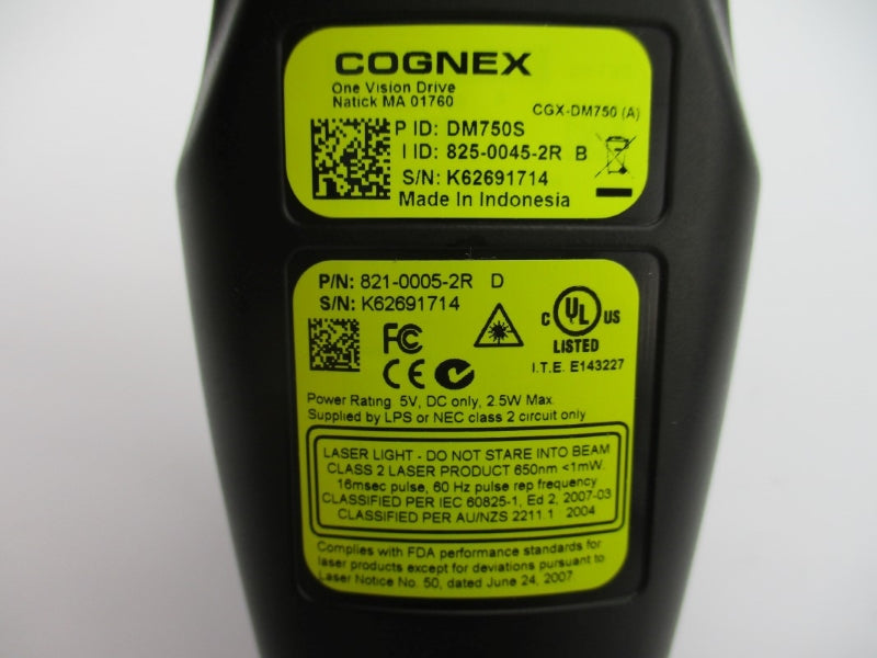 COGNEX 821-0005-2R DM750S-00 5VDC NSMP
