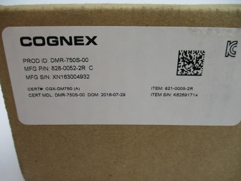 COGNEX 821-0005-2R DM750S-00 5VDC NSMP