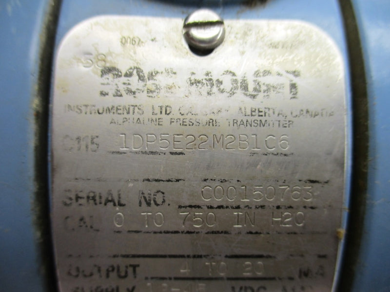ROSEMOUNT C1151DP5E22M2B1C6 12-45VDC UNMP