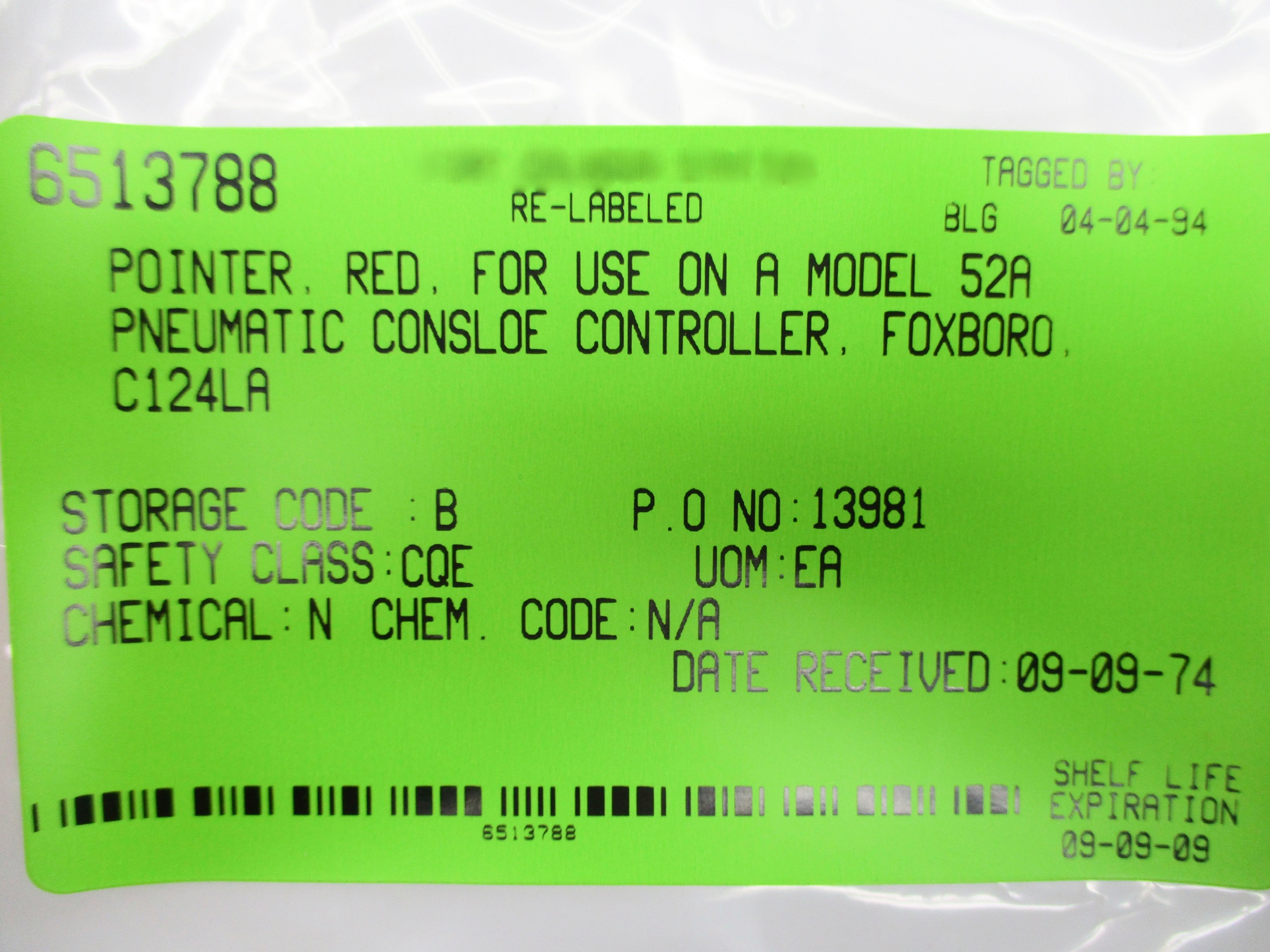 FOXBORO C124LA NSNP