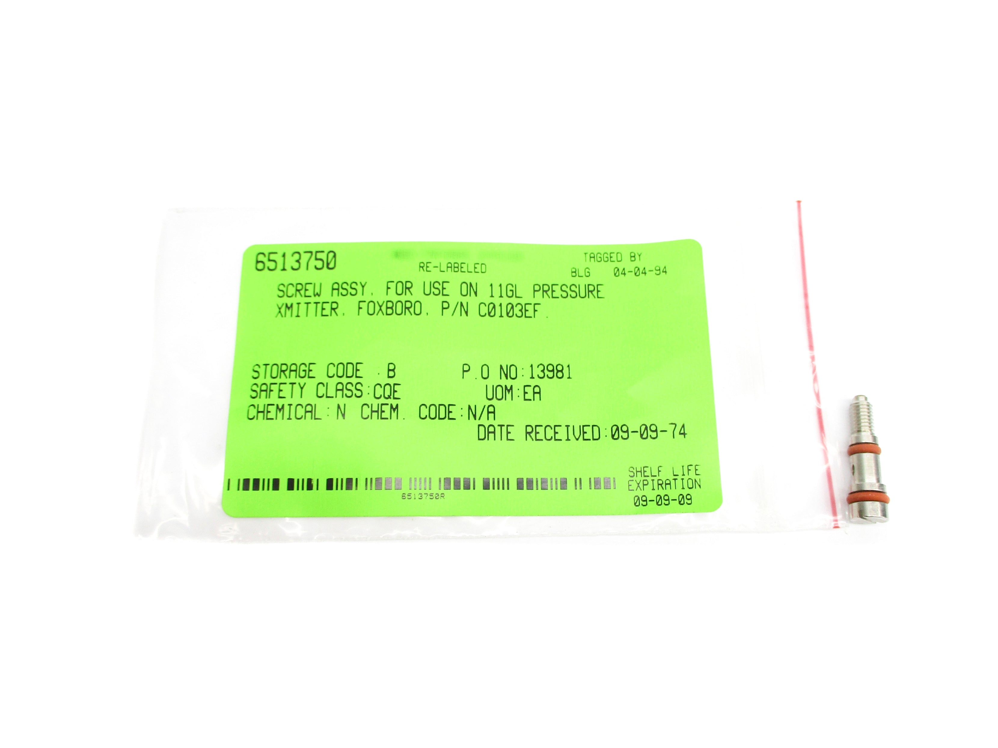 FOXBORO C0103EF NSNP