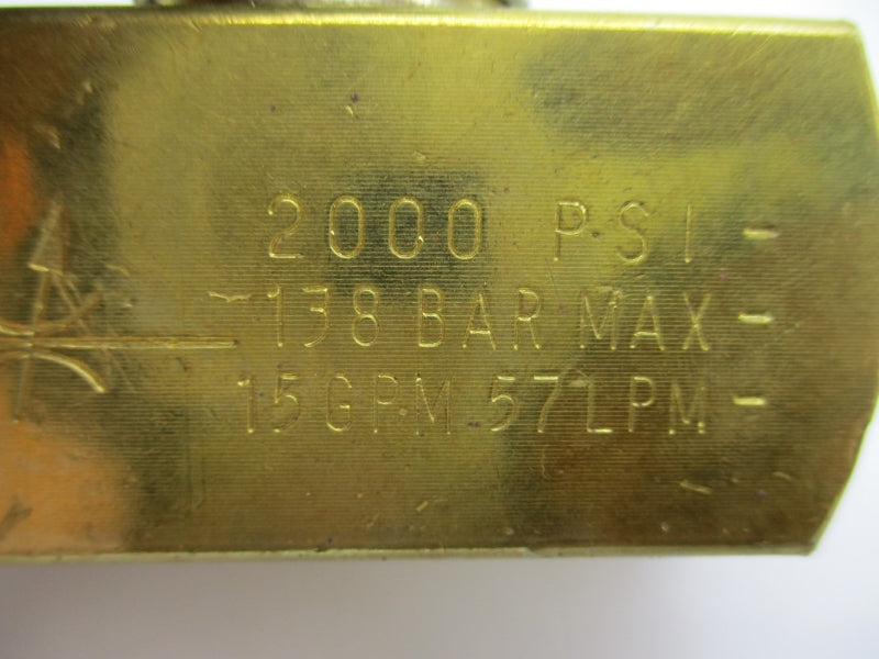 PARKER N800B 2000PSI NSNP