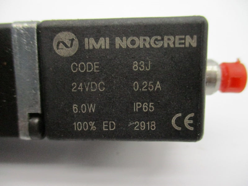 NORGREN K71EA00KS6KV11W2 24VDC 0.52A 150PSI NSNP