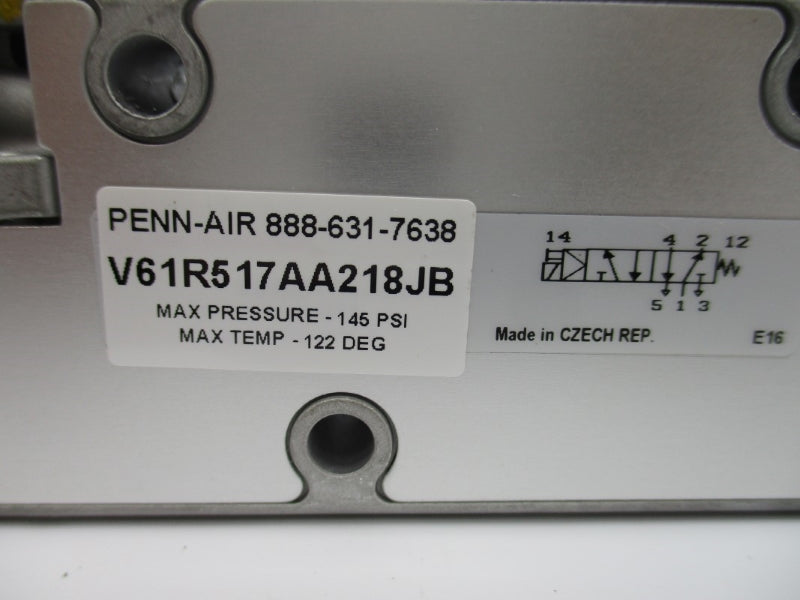 PENN-AIR V61R517AA218JB 110/120V 145PSI NSNP