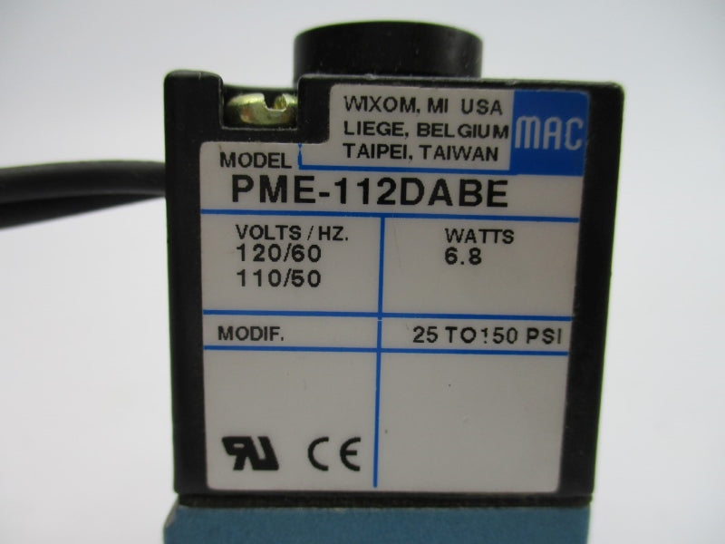 MAC PME-112DABE 110/120V 25-150PSI NSNP