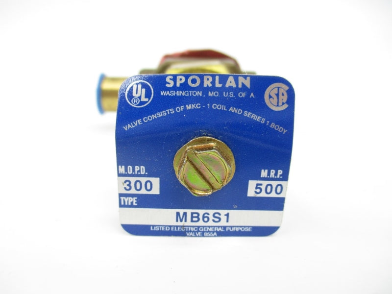 SPORLAN MB6S1 3/8" NSMP