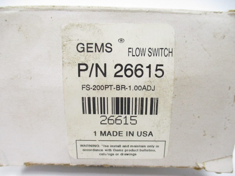 GEMS 26615 FS-200PT-BR-1.00ADJ 240VAC NSMP